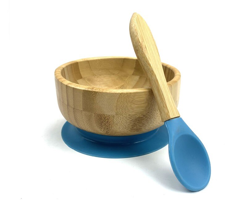 Bamboo Baby Plate Feeding Bowl